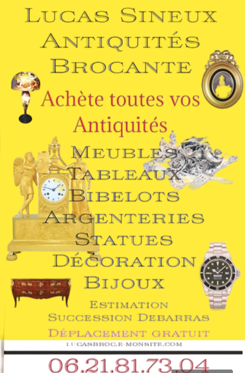 Antiquaire Yvelines Lucas Héritage-Successions-Estimations-Débarras