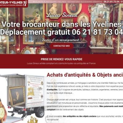 Lucas Sineux Antiquité brocante Yvelines Achète toutes vos Antiquité partout en France 